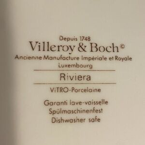 Villeroy & Boch Fine Porcelain China